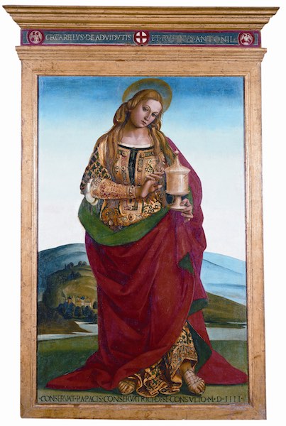 Santa Maria Maddalena, 
Tempera su tavola, 
Orvieto, Museo dell'Opera del Duomo
