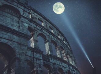 Stelle brillarelle (e un friccico de luna) nel cielo di Roma