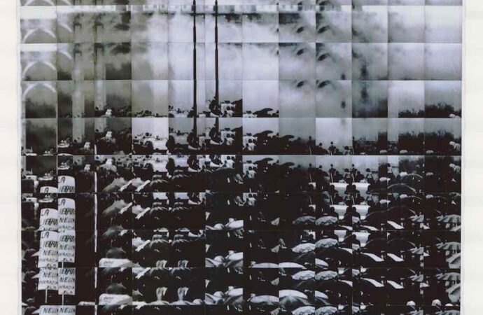 Brescia: Maurizio Galimberti, fotocollage di una strage